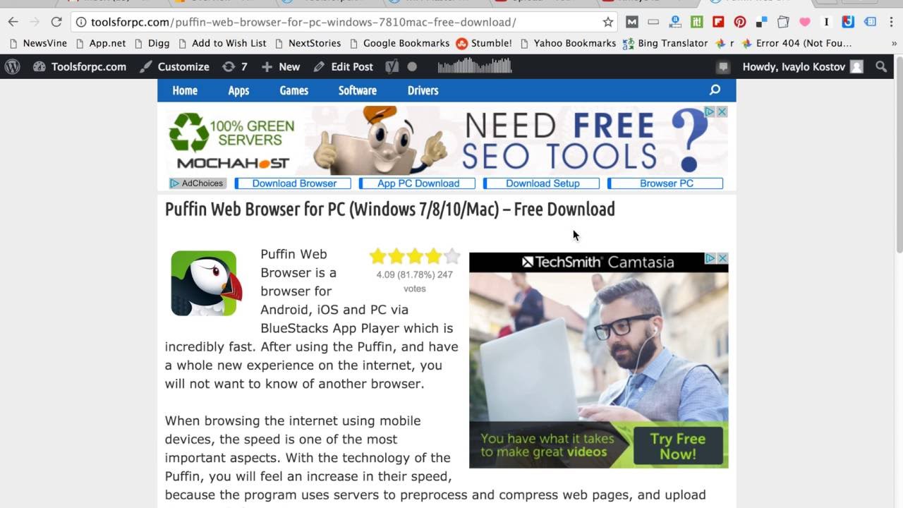 Puffin browser for mac computer
